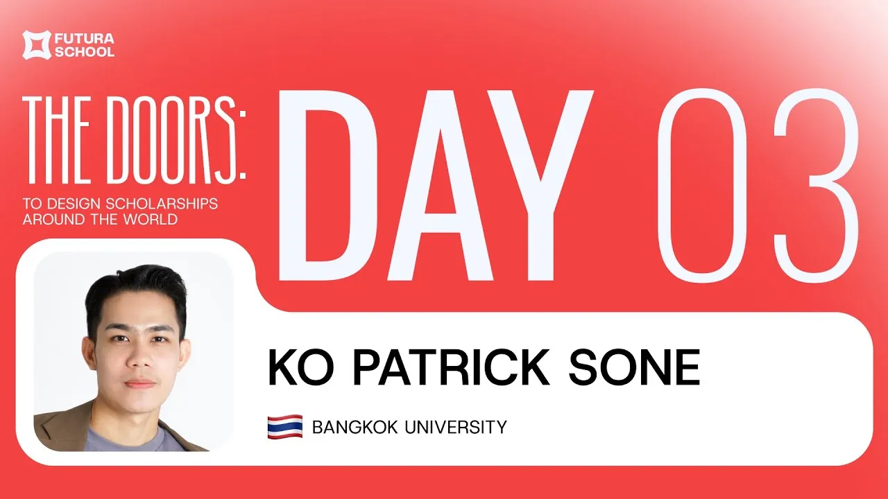 Design Scholarship Around the World: Day 03 — Ko Patrick Sone