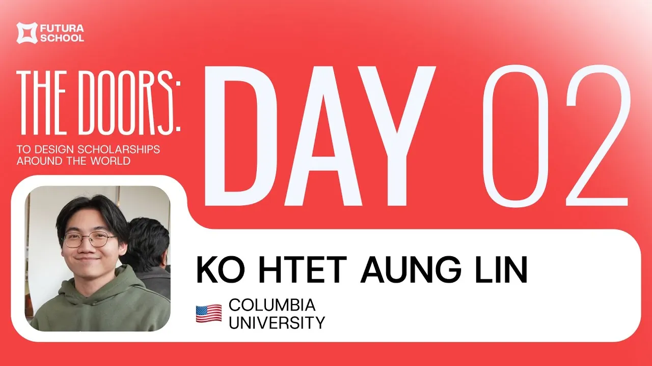 Design Scholarship Around the World: Day 02 — Ko Htet Aung Lin