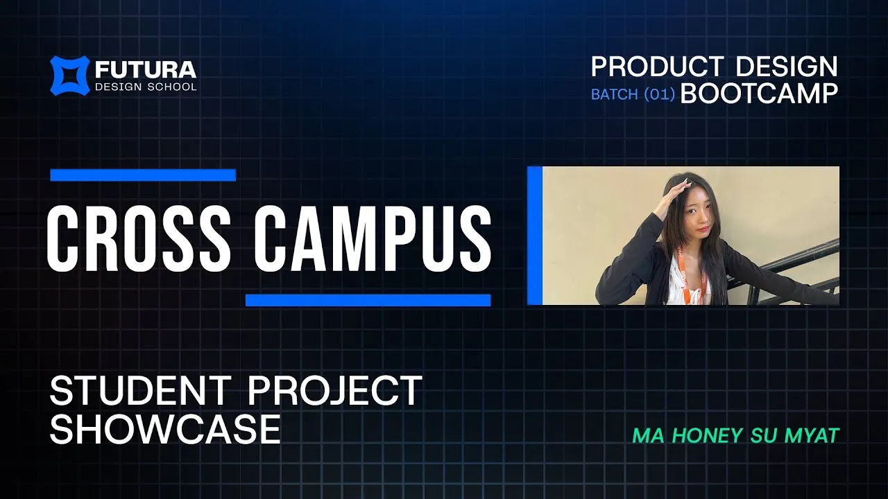 CrossCampus student project showcase by Ma Honey Su Myat