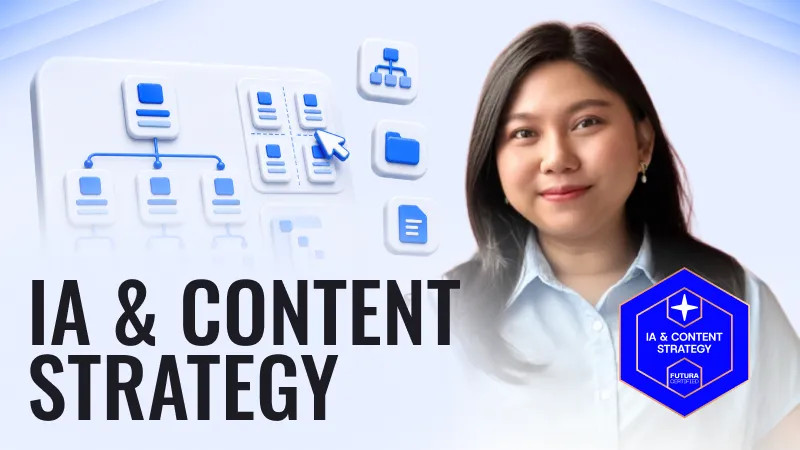 IA & Content Strategy online course by Ma Htet Su Wai at Futura School, Myanmar