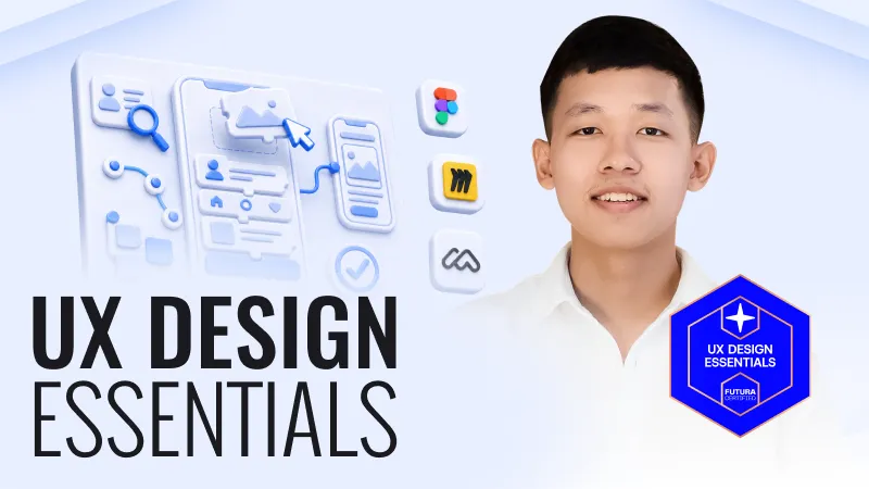 User Experience Design online course by Ko Lynn Myat Bhone Htut at Futura School, Myanmar