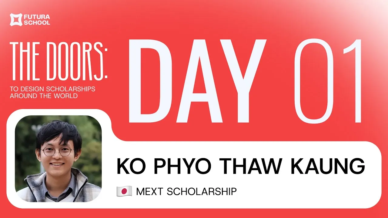 Design Scholarship Around the World: Day 01 — Ko Phyo Thaw Kaung